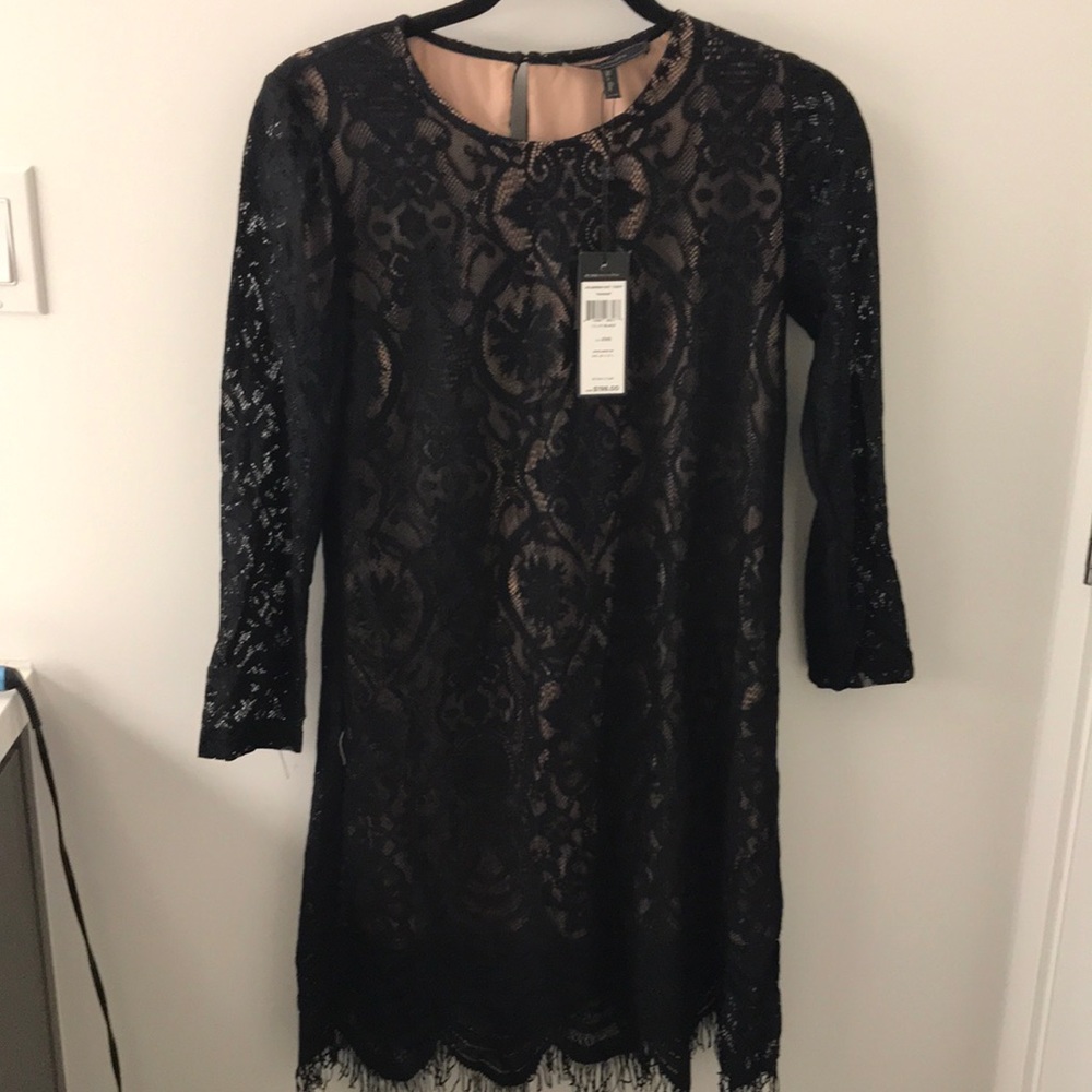 Black Lace BCBG dress